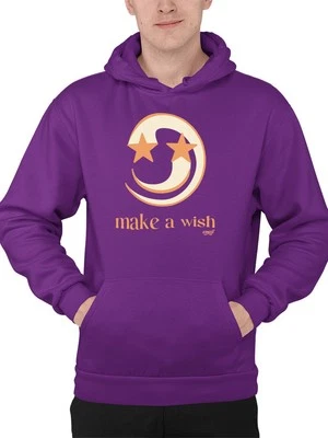 Make a Wish - Sudadera con capucha para hombre con gráfico de luna creciente y estrella Foto 1 de 4