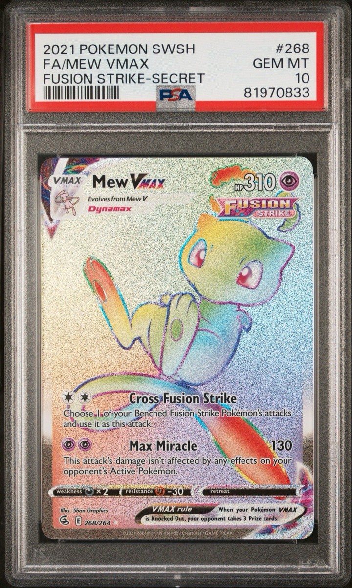 ARS10+ヴァイオレット・ノーブル 美雲 DCR PSA10 BGS10 以上 Mew Pokémon TCG Professional Sports Authenticator (PSA
