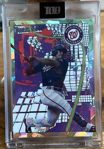 JUAN SOTO 2022 Topps Project 100 DELUXE SP /100 Demsky Refractor Nationals MLB - Picture 1 of 5