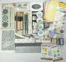 New ListingLot Of Scrapbooking Supplies Cutting Dies Border Punch Ink Pads Embossing Powder