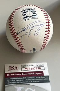 Vladimir Guerrero “HOF 18” Signed Hall Of Fame MLB Baseball! JSA # WB287950 - Picture 1 of 2