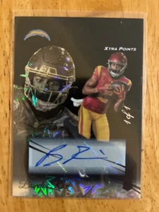 Xtra Points - Black Premium Fireworks Signature - 1 of 1 - Brenden Rice RC - Picture 1 of 2
