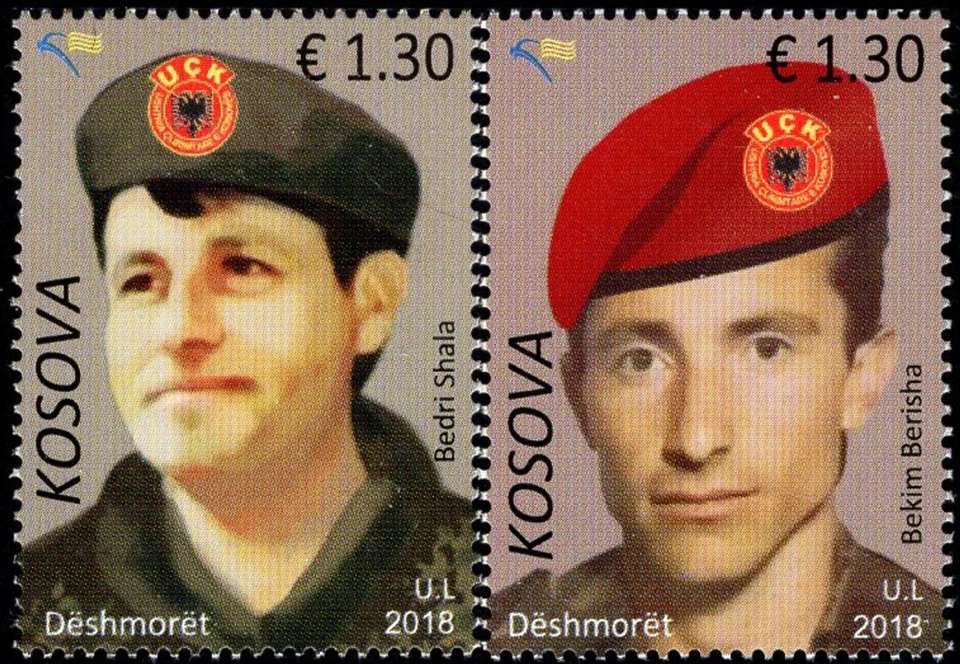 Kosovo 2018 ☀ Personalidades - Soldados ☀ MNH** Foto 1 de 1