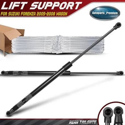 2x Soportes de elevación de puerta trasera amortiguadores puntales para camioneta Suzuki Forenza 2005-2008 Foto 1 de 4