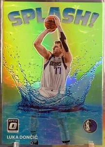 Luka Doncic /149 Optic Splash! Lime Green Holo Prizm Dallas Mavericks  - Picture 1 of 3