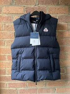 Pyrenex Herren Mini Ripstop Spoutnic Weste Gilet Jacke Daunen Puffer Navy Medium M - Bild 1 von 15