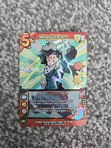 My Hero Academia CCG MHA03: Wind-Up Punch Ultra Rare 69/108 1st Edition - Picture 1 of 2