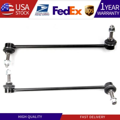 Juego de 2 piezas de eslabones de barra estabilizadora de suspensión delantera para Chevrolet Caprice 2011-2017 Foto 1 de 4