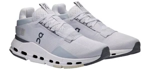 NEW Mens On Brand Grey/White/Black Frost Cloud Cloudnova 2 OC Running Shoes 2024 - Picture 1 of 6