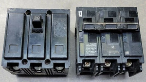 Lot of 2 30A 3POLE 240V one Westinghouse & one Siemens HACR type, KF-924 & L-553 - Picture 1 of 11