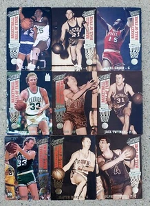 1993 Juego de cartas coleccionables de la NBA lleno de acción Larry Bird Set edición periodista - Imagen 1 de 10