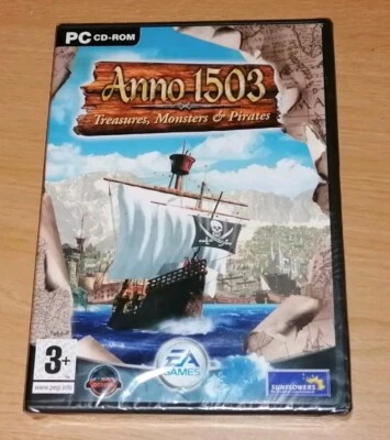 Anno 1503 Treasures, Monsters & Pirates Expansion PC CD-ROM / New & Sealed  - Image 1 of 3