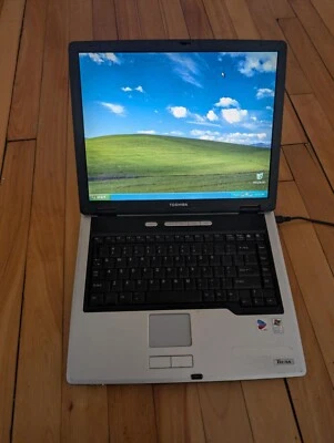 Vintage Toshiba Tecra A3X Intel Pentium 1.73GHz 2GB 60GB Windows XP Home Laptop4 - Image 1 of 4