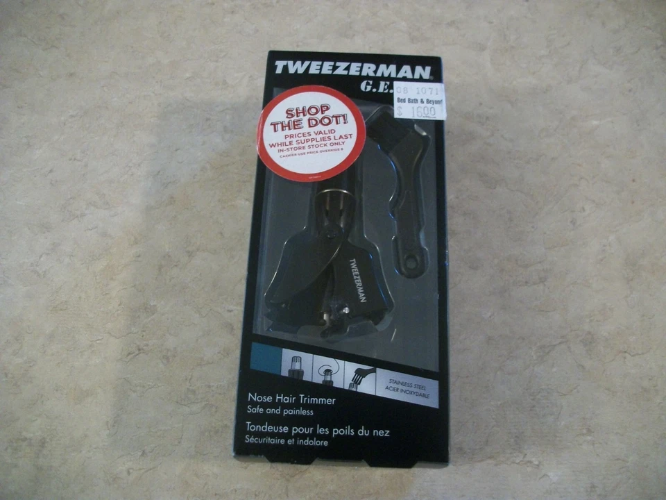 Tweezerman G.E.A.R. Nose Hair Trimmer NIB - Изображение 1 из 4