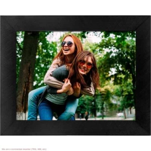 8" WiFi Digital Photo Frame Metal Black - Polaroid - Picture 1 of 5