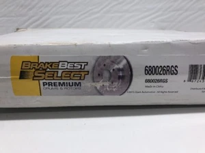 Rotor de freno de disco BrakeBest Select 680026RGS - Nueva caja abierta - Imagen 1 de 12
