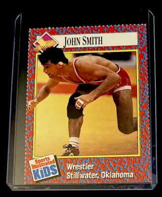 John Smith ROOKIE 1991 Sports Illustrated For Kids SI Olympic EE. UU. Lucha libre Salón de la fama Foto 1 de 2