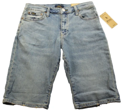 Jeans jeans Ralph Lauren polo masculino azul The Sullivan slim fit elástico baixo novo com etiquetas 16 - Imagem 1 de 4