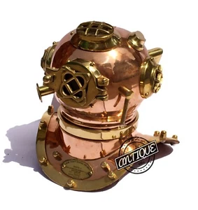 Christmas Cadeau de Noël de plongée en laiton de casque de réplique profonde - Bild 1 von 5