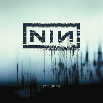 NINE INCH NAILS With Teeth BANNER HUGE 4X4 Ft Fabric Poster Tapestry Flag art - Image 1 of 3