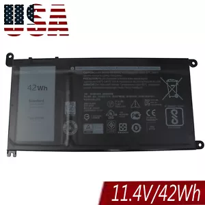 New 42Wh WDX0R Battery for Inspiron 15 5568/13 7368 7460 T2JX4 T2JX4 WDX0R - Picture 1 of 2