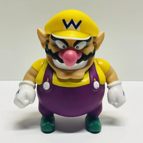 Rare 2009 Nintendo Mario Wario Vinyl Figure 5" Cover