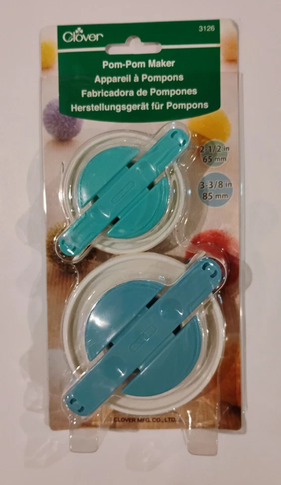 Clover Pom-pom Maker Large 65 & 85 Mm