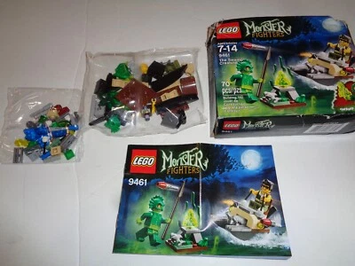 LEGO Monster Fighters: The Swamp Creature (9461) Sealed Bags Open/damage Box g8 - Image 1 of 2
