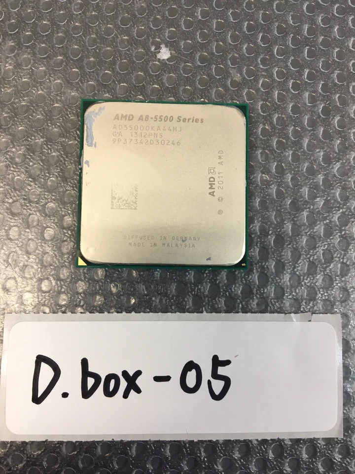 Lot of 3  AMD A8-5500 Series AD55000KA44HJ 3.20GHZ FM2 Quad-Core CPU - Image 1 of 1