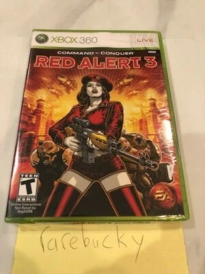 Command & Conquer: Red Alert 3 (Xbox 360) NEW SEALED Y-FOLD W/UPC, MINT! - Image 1 of 2