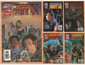 Malibu TERMINATOR 2: CYBERNETIC DAWN (1995) No. 0 1 2 3 4 Complete Set! Nice! - Picture 1 of 11