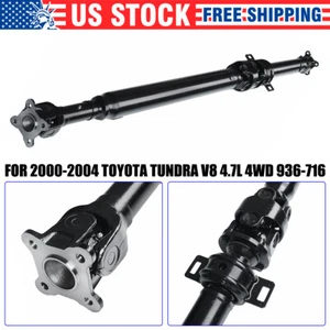 Rear Driveshaft Prop Shaft Assembly for Toyota Tundra 2000-2004 V8 4.7L 4WD US - Picture 1 of 8