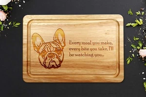 French | Bulldog | Chopping Board | Frenchie | Dog | Gift - Picture 1 of 12