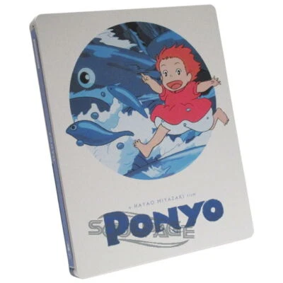 Ponyo [Steelbook] (ohne dt. Ton) Studio Ghibli [Blu-ray] NEU / sealed - Image 1 of 2