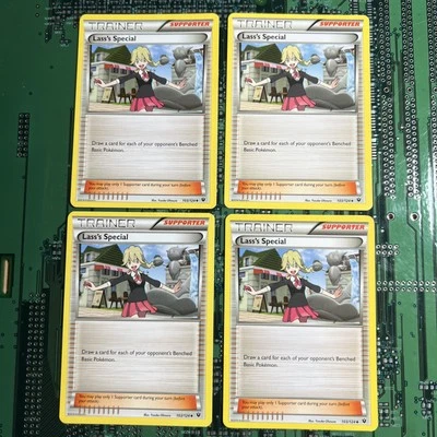 Lass's Special 103/124 Fates Collide Pokemon Card Trainer Non-Holo 4 - Image 1 of 4
