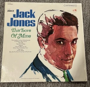 Jack Jones This Love Of Mine mit eingeschrumpfter LP Vinyl Schallplatte Album - Bild 1 von 2