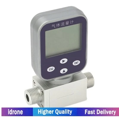 0-50L/min Compressed Air Flow Meter Miniature Thermal Gas Flow Meter with RS485 - Image 1 of 4