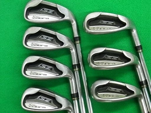 Juego de plancha Cobra KING cobra talla 7 piezas 6-Pw,Gw,Sw Stiff Flex NS PRO 1030GH RH Foto 1 de 4