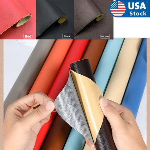 Self-Adhesive Leather Repair Patches Kit for Couches Car Seats Furniture Sofa Cover