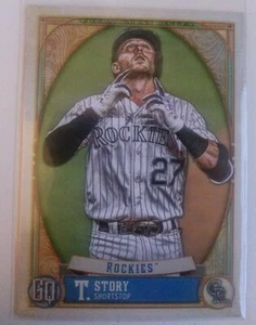 2021 Topps Gypsy Queen Base #256 Trevor Story - Colorado Rockies - Picture 1 of 2