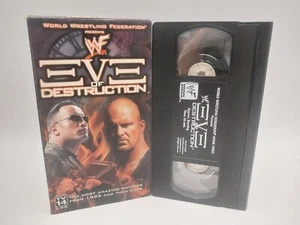 WWF Eve of Destruction (VHS, 2000) Wrestling Shane McMahon Stone Cold - Picture 1 of 6
