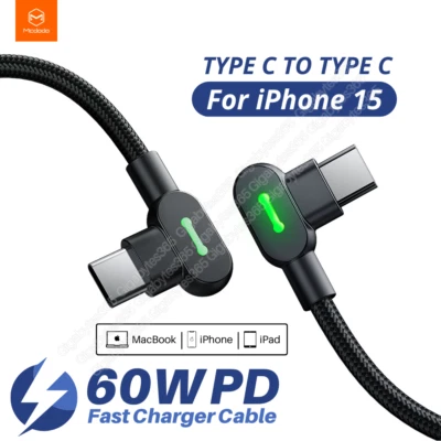 PD 60W USB C to Multi Charging Cab For iPhone 15 Type-C Fast Charger Data Cord - Image 1 of 4