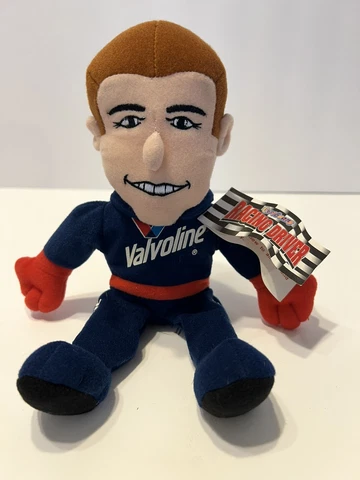 Vintage Retro Nascar Plush Mark Martin Coolbeans Plush Beanie Vavoline #6 1999 Cover