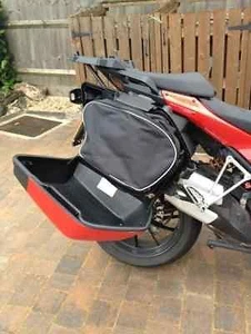 Pannier Liner Inner Luggage Bags For Bike DUCATI MULTISTRADA 1200 Expandable - Picture 1 of 11