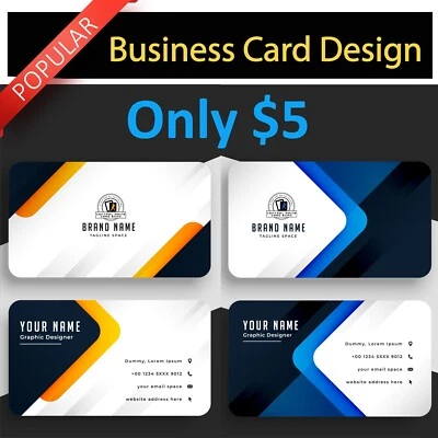 I will design a Premium Quality Business Card - Image 1 of 4
