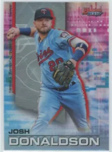 2021 Bowman's Best Refractors #42 Josh Donaldson Minnesota Twins - Picture 1 of 2