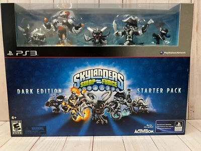 Skylanders Swap Force Dark Edition Starter Pack  Sony Playstation 3 NEW PS3 - Image 1 of 4