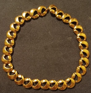 15" Gold-Tone Large Link Necklace - Imagen 1 de 3