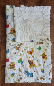 Saco de dormir acolchado vintage 1988 para niños pequeños Winnie The Pooh SEARS - 32 X 19"  - Imagen 1 de 15