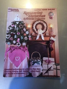 Romancing Christmas A Victorian Collection Craft Patterns Book Leisure Arts 1062 - Picture 1 of 2